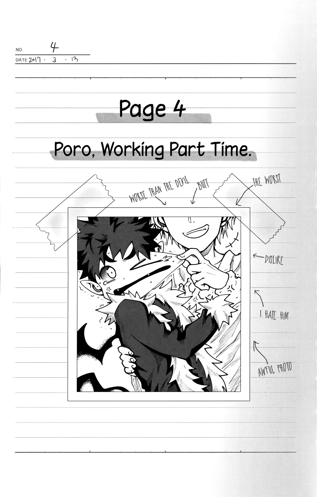 Poro no Ryuugaku-ki chapter 4 page 2