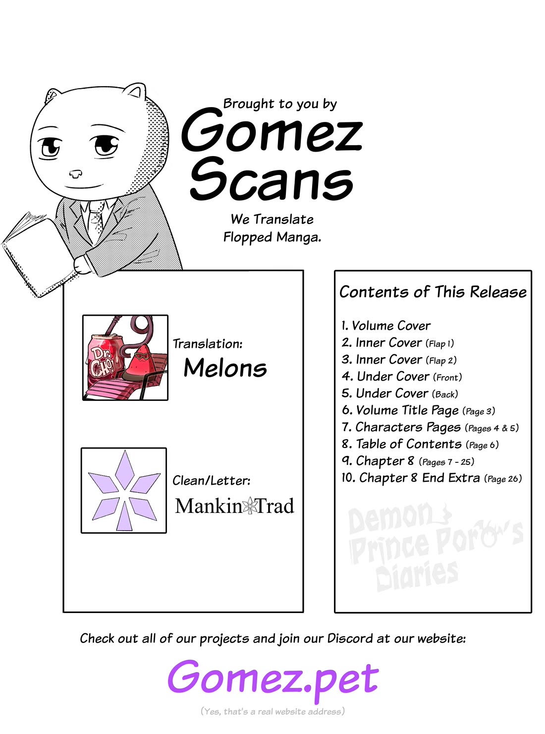 Poro no Ryuugaku-ki chapter 8 page 1