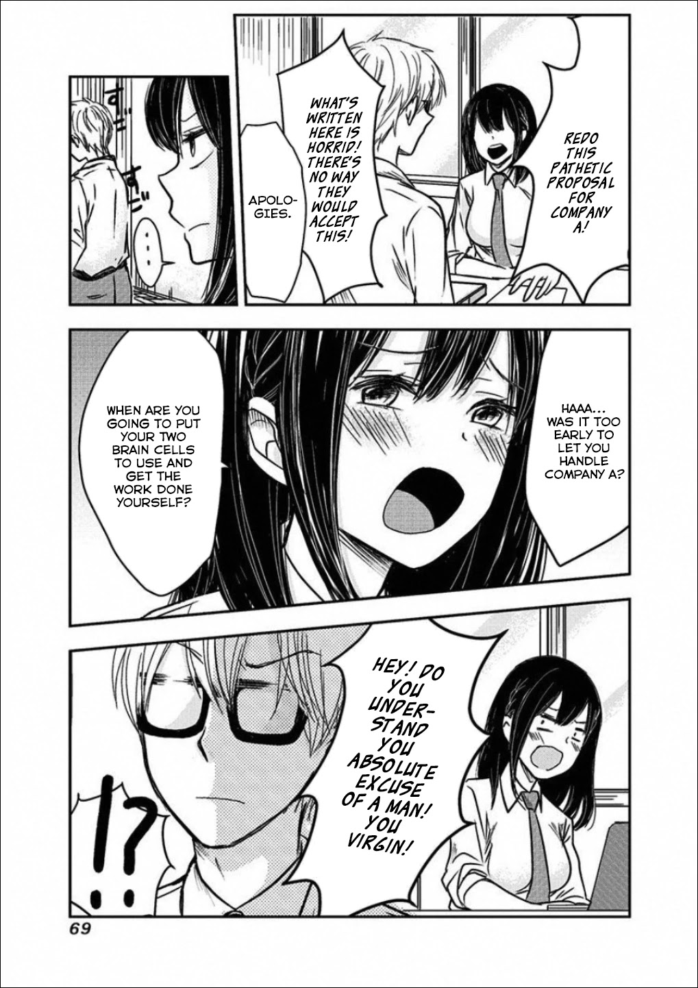 Power Harassment Beautiful Girls Company chapter 6 page 2