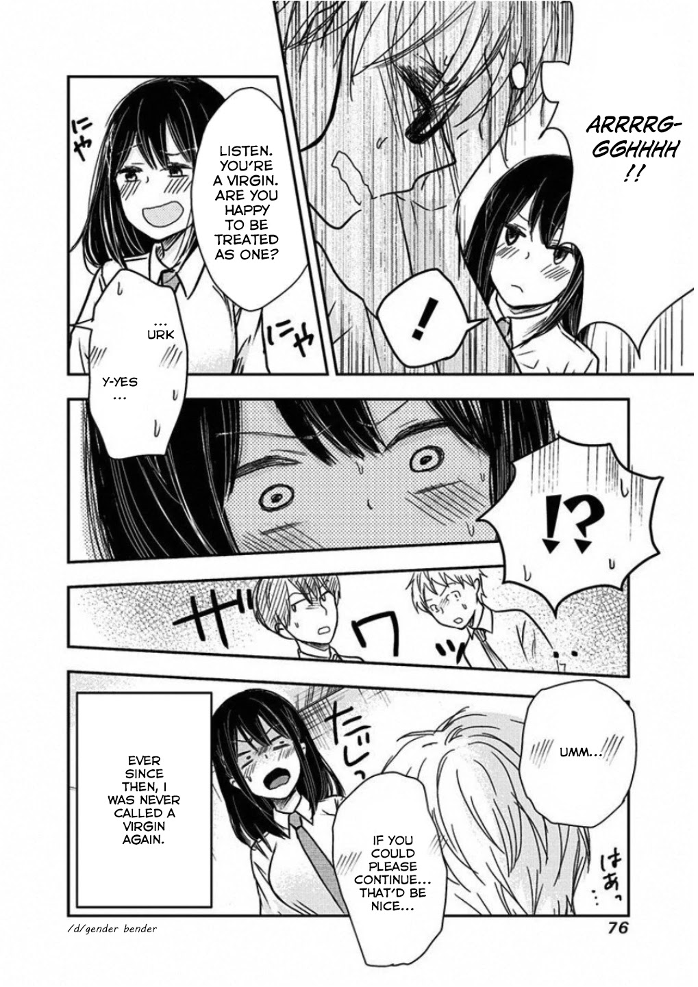 Power Harassment Beautiful Girls Company chapter 6 page 9