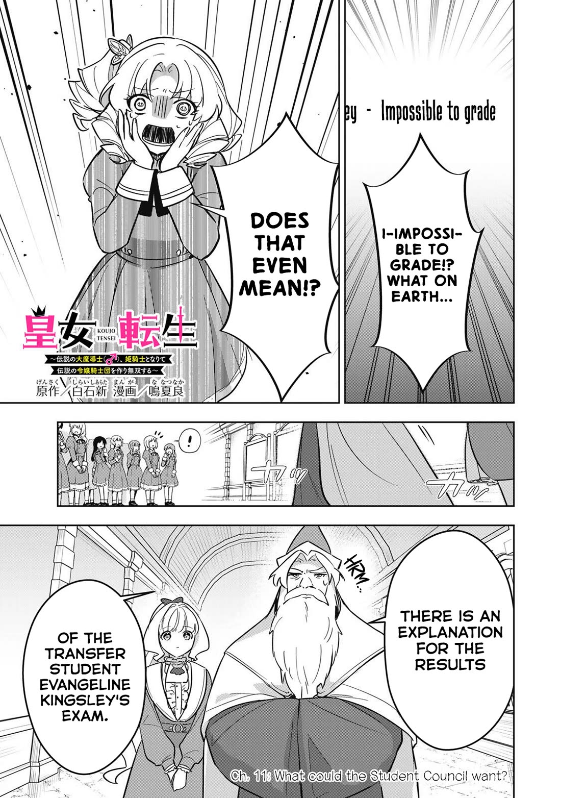 Princess Reincarnation ~ The Legendary Arch Mage (♂) becomes a Princess Knight and creates a Legendary Order of Lady Knights and becomes unrivaled ~ chapter 11 page 1