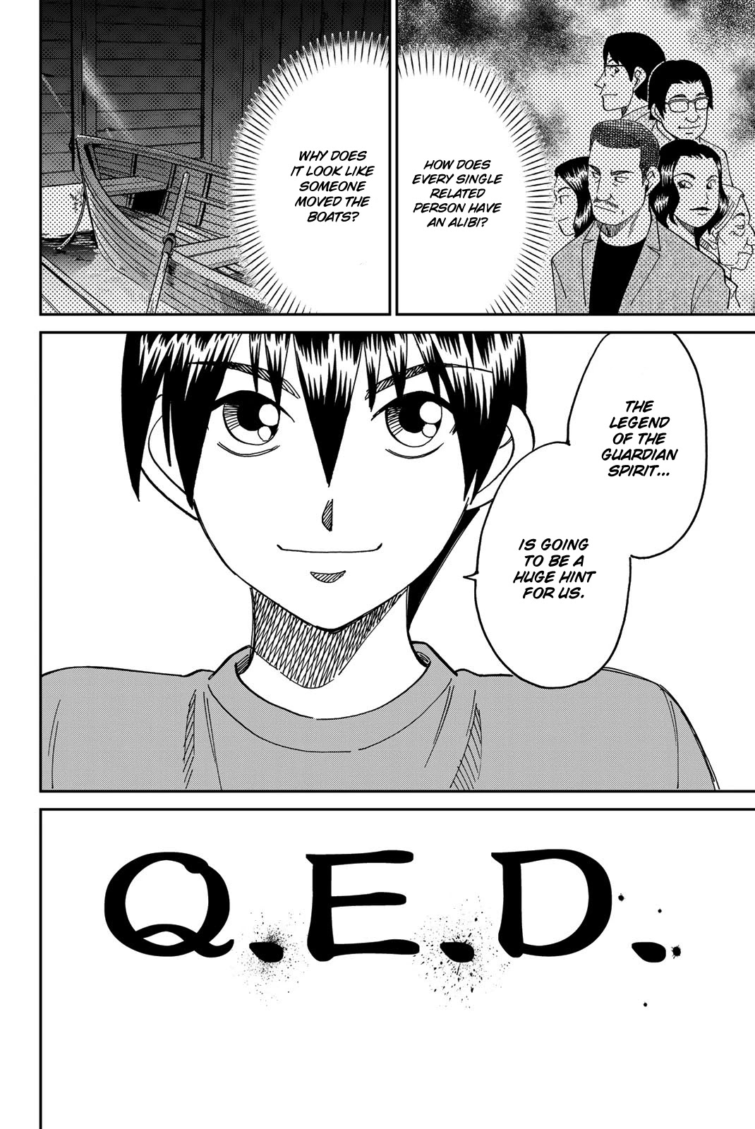Q.E.D. iff - Shoumei Shuuryou chapter 35 page 69