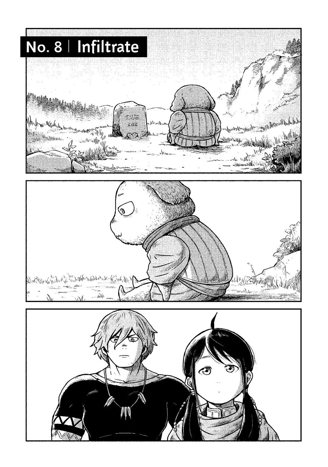 Quality Assurance in Another World chapter 8 page 1