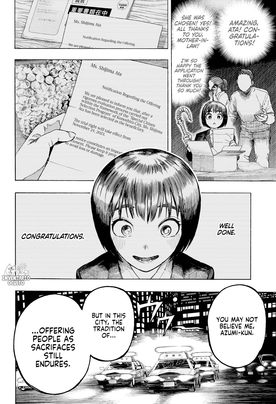 Quit Laughing, Shijima chapter 0 page 35
