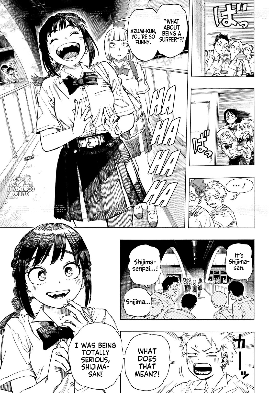 Quit Laughing, Shijima chapter 0 page 6
