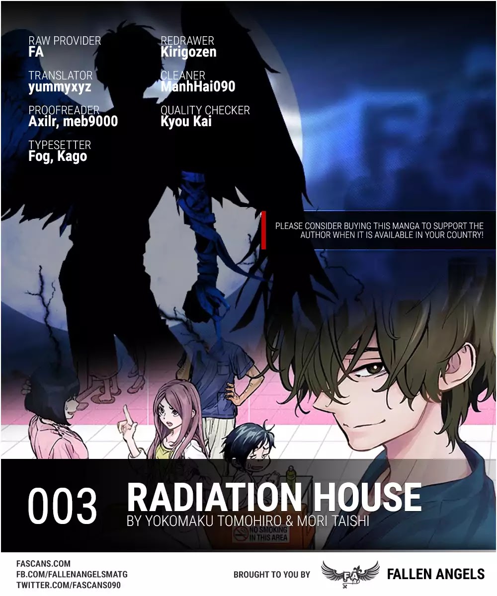 Radiation House chapter 3 page 1