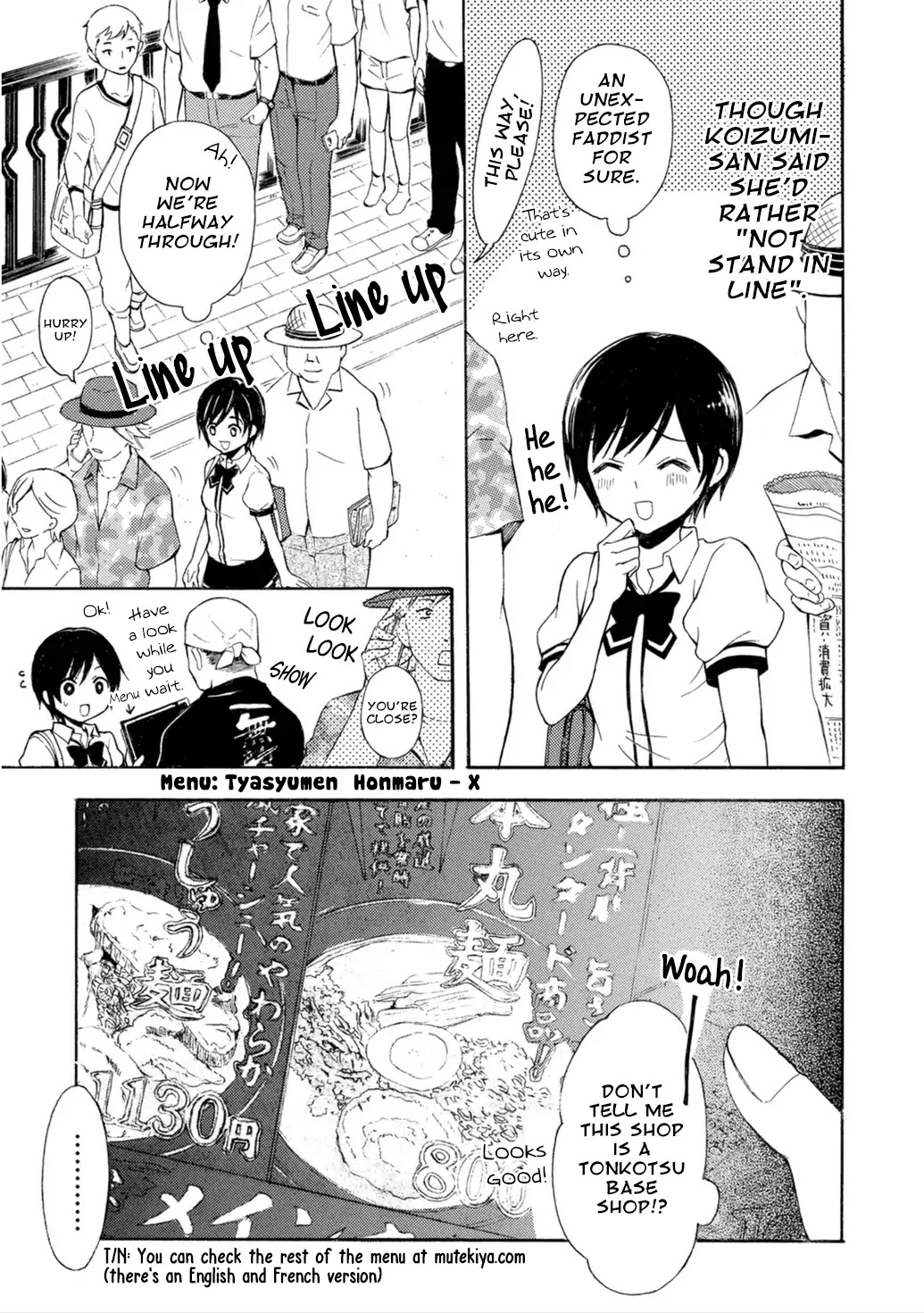 Ramen Daisuki Koizumi-san chapter 24 page 5