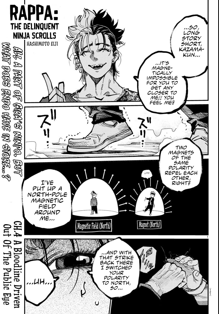 Rappa: The Delinquent Ninja Scrolls chapter 4 page 1