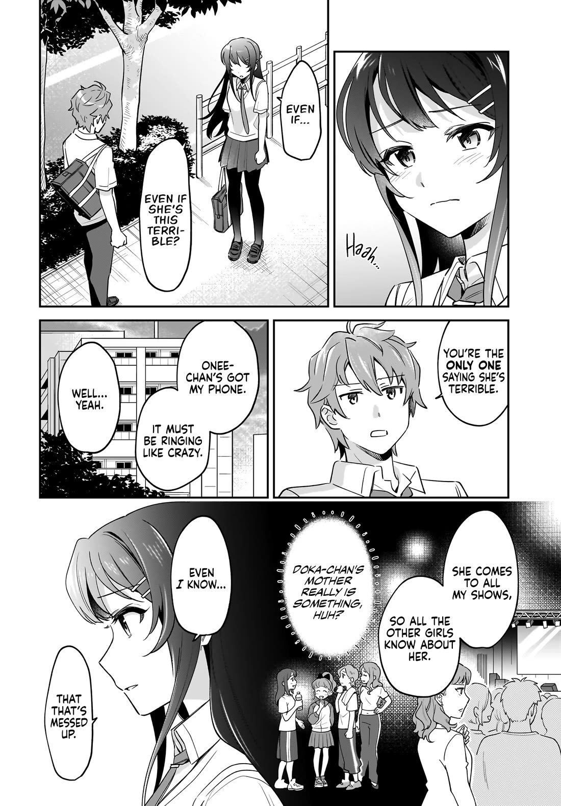 Rascal Does Not Dream of Siscon Idol chapter 6 page 10