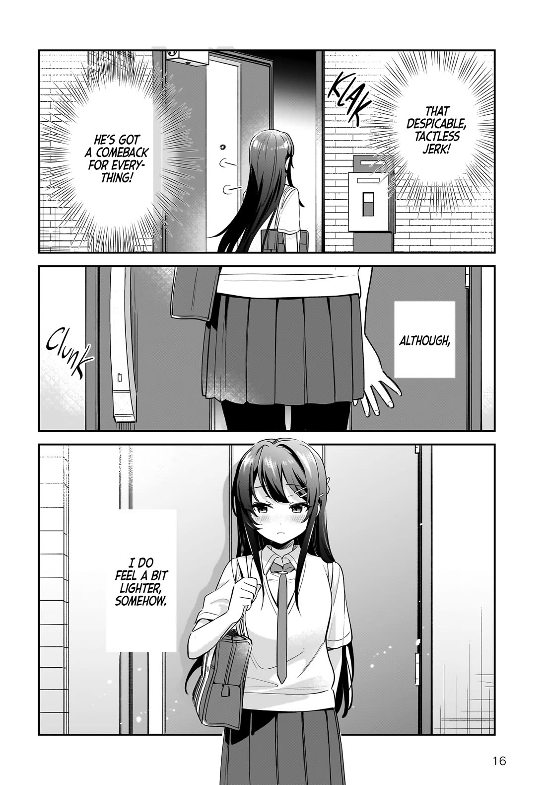 Rascal Does Not Dream of Siscon Idol chapter 6 page 16