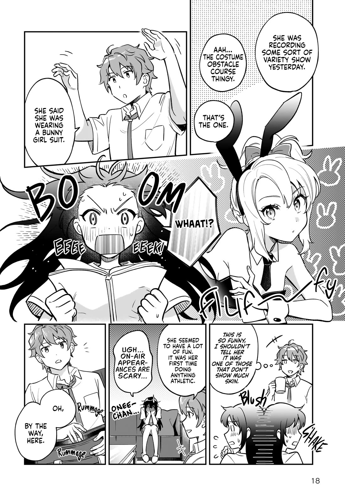 Rascal Does Not Dream of Siscon Idol chapter 6 page 18