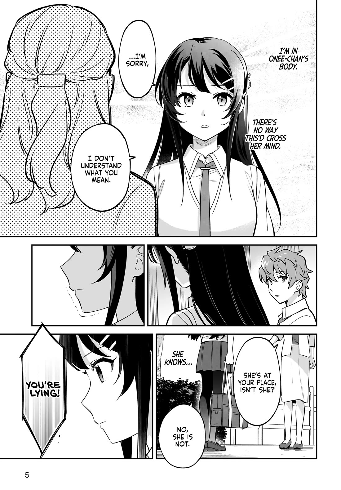 Rascal Does Not Dream of Siscon Idol chapter 6 page 5