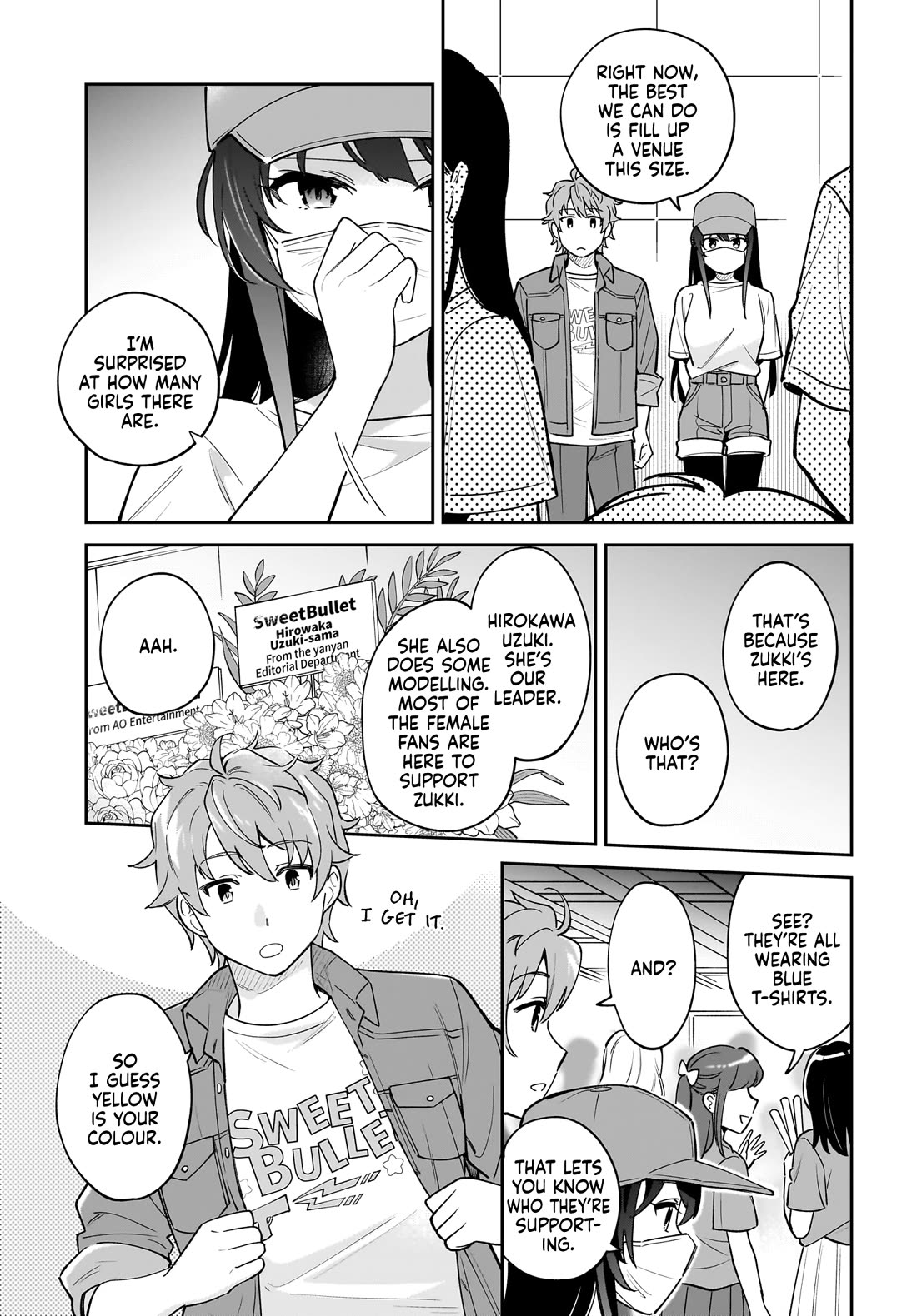 Rascal Does Not Dream of Siscon Idol chapter 7.1 page 3