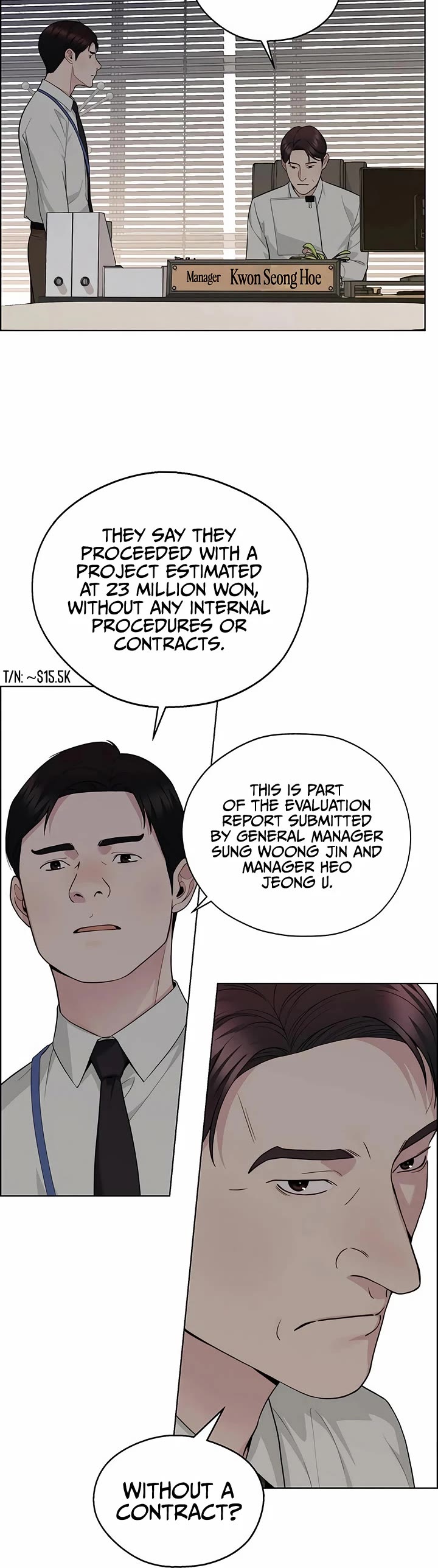 Real Man chapter 238 page 22