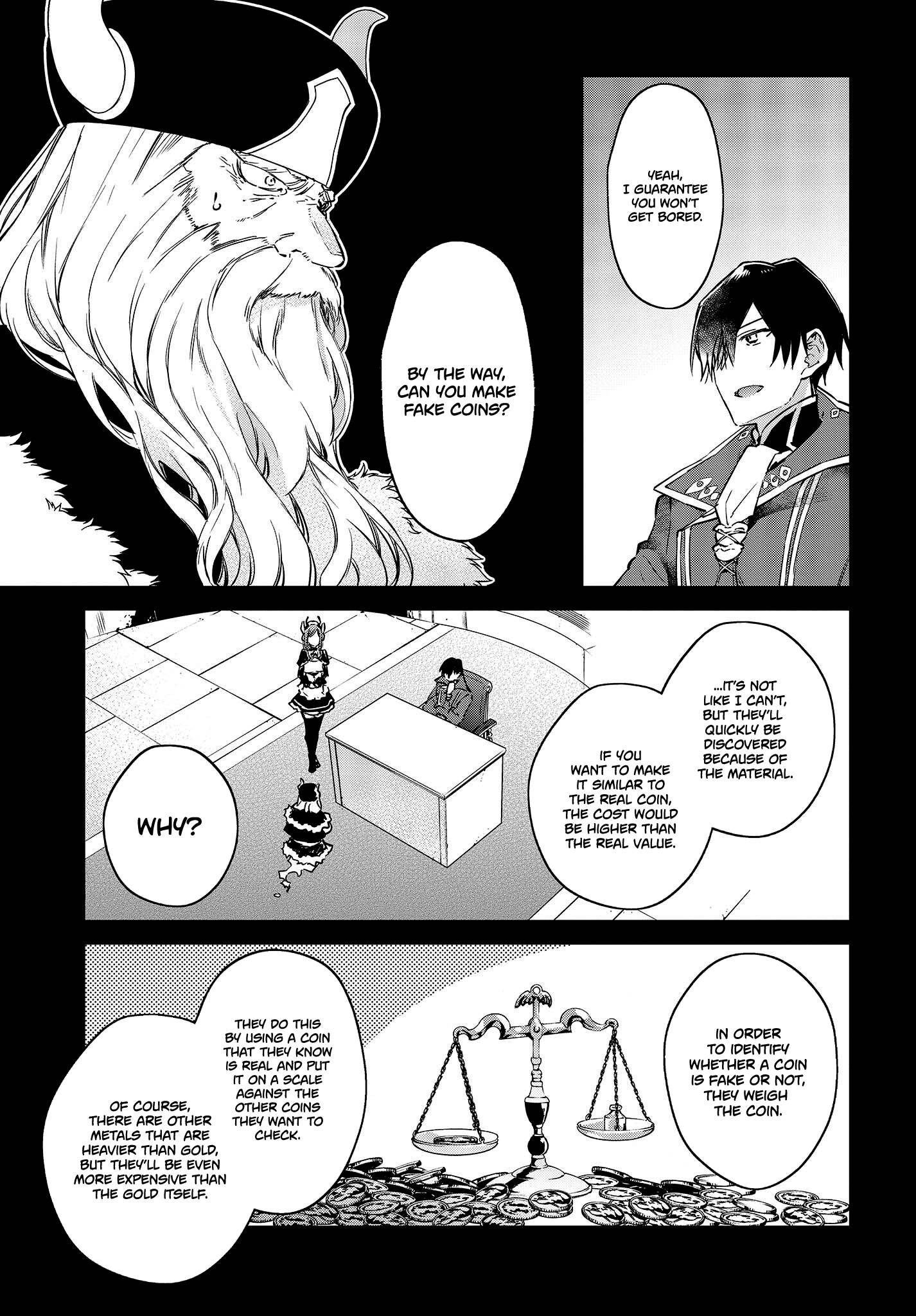 Realist Maou ni Yoru Seiiki Naki Isekai Kaikaku chapter 30 page 12