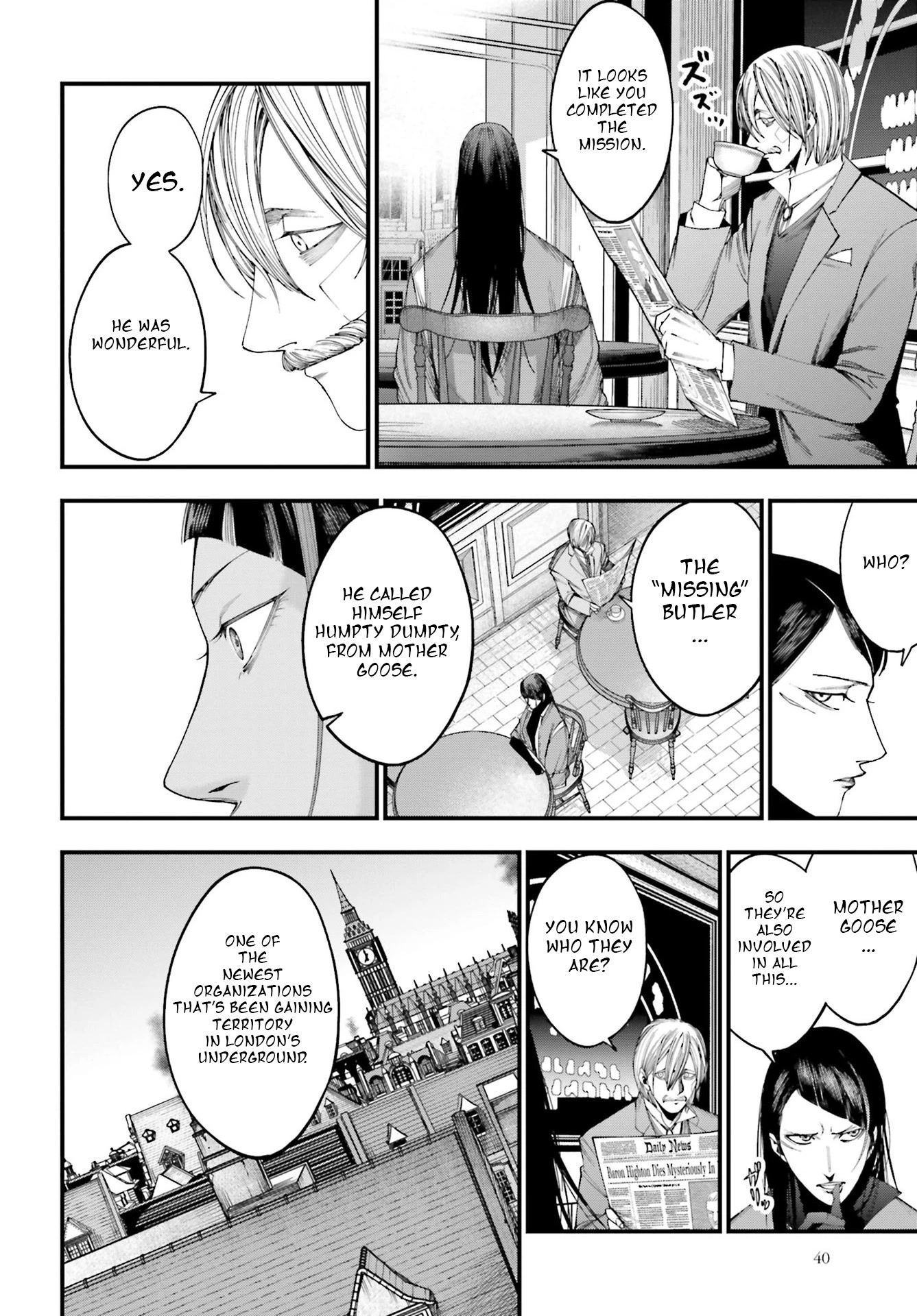 Record of Ragnarok: Jack the Ripper Case Files chapter 4 page 34