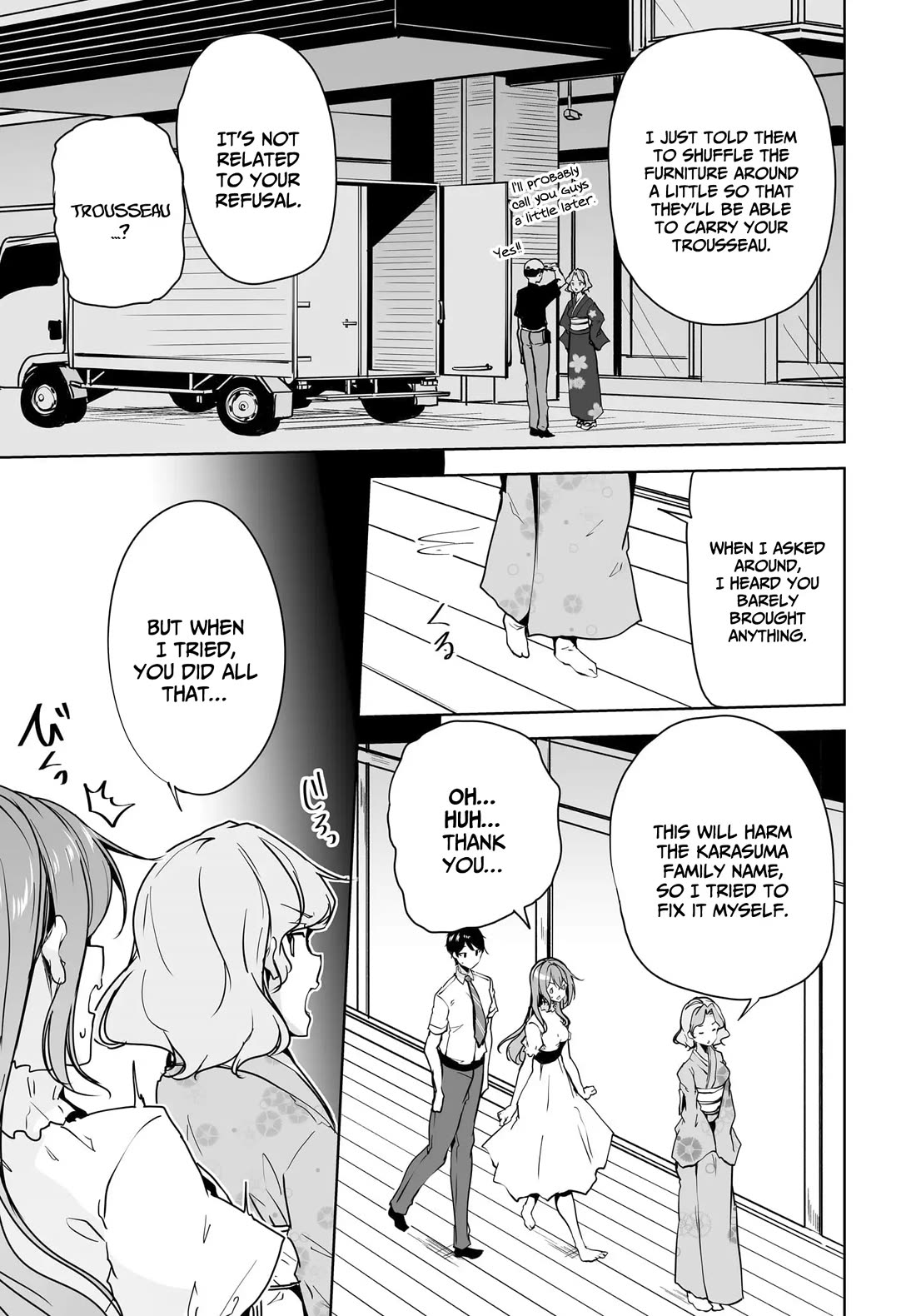 Regarding my Married Life with a Childhood Friend Whom I Thought Was a Boy Going Way Too Smoothly chapter 10 page 12