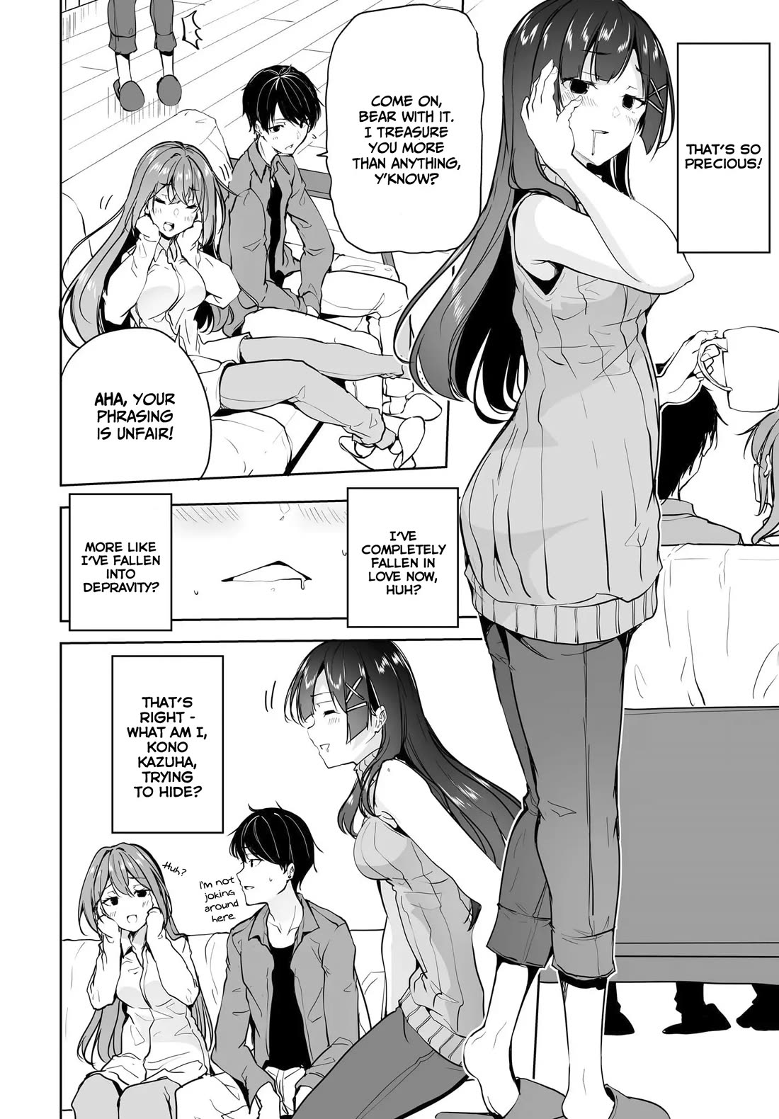 Regarding my Married Life with a Childhood Friend Whom I Thought Was a Boy Going Way Too Smoothly chapter 8 page 7