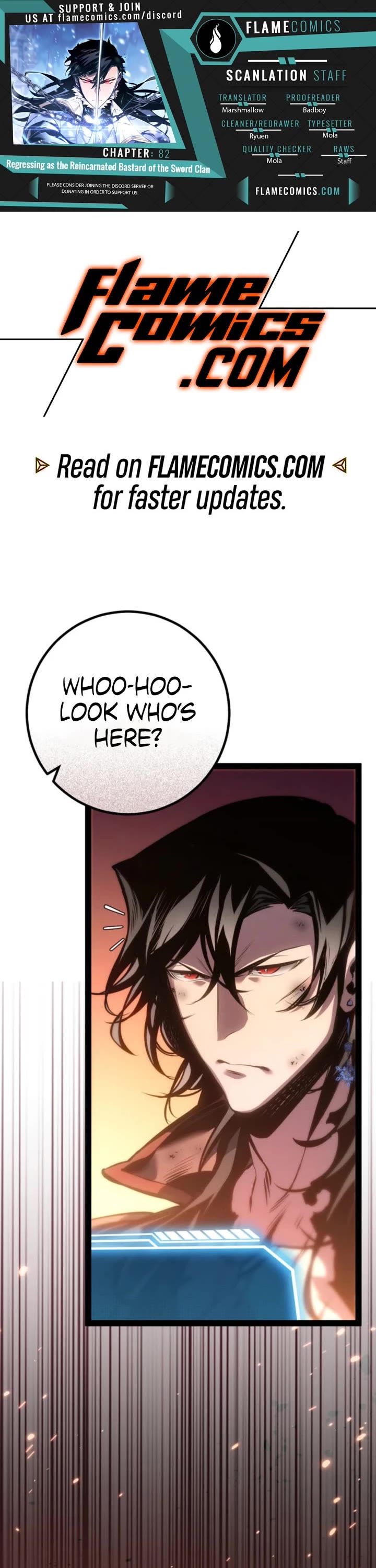 Regressing As The Reincarnated Bastard Of The Sword Clan chapter 82 page 1