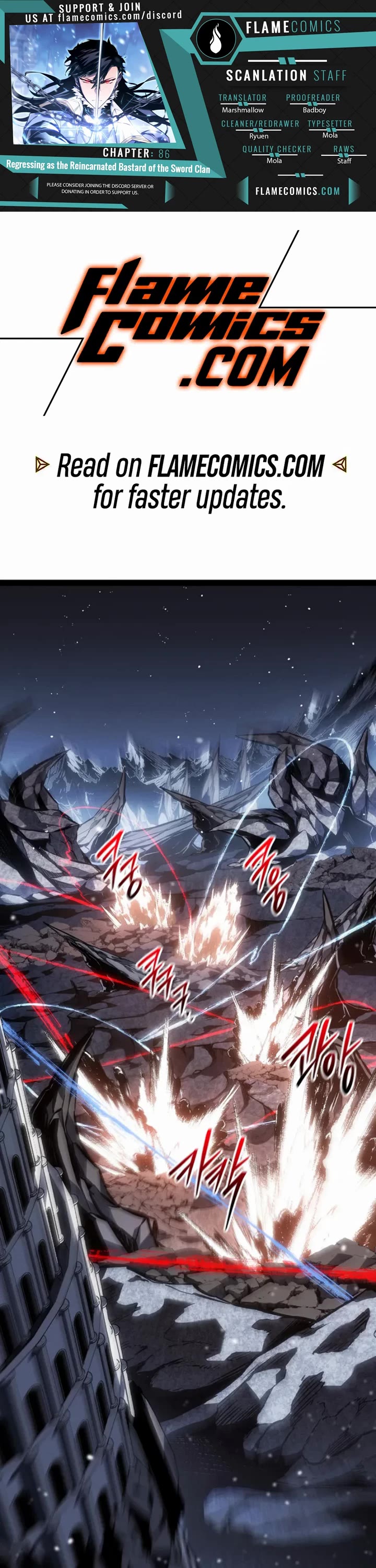 Regressing As The Reincarnated Bastard Of The Sword Clan chapter 86 page 1