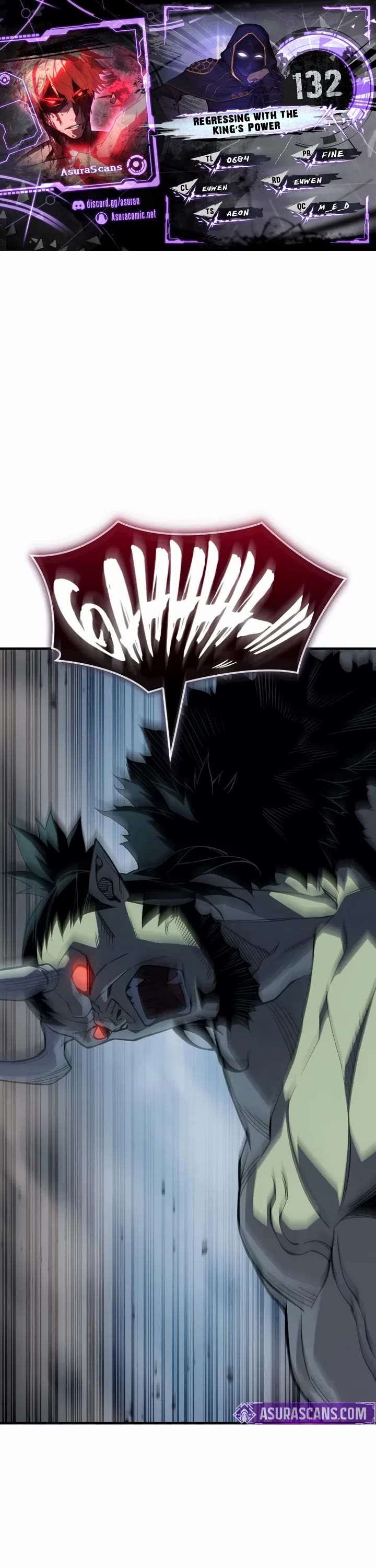Regressing With the King's Power chapter 132 page 1