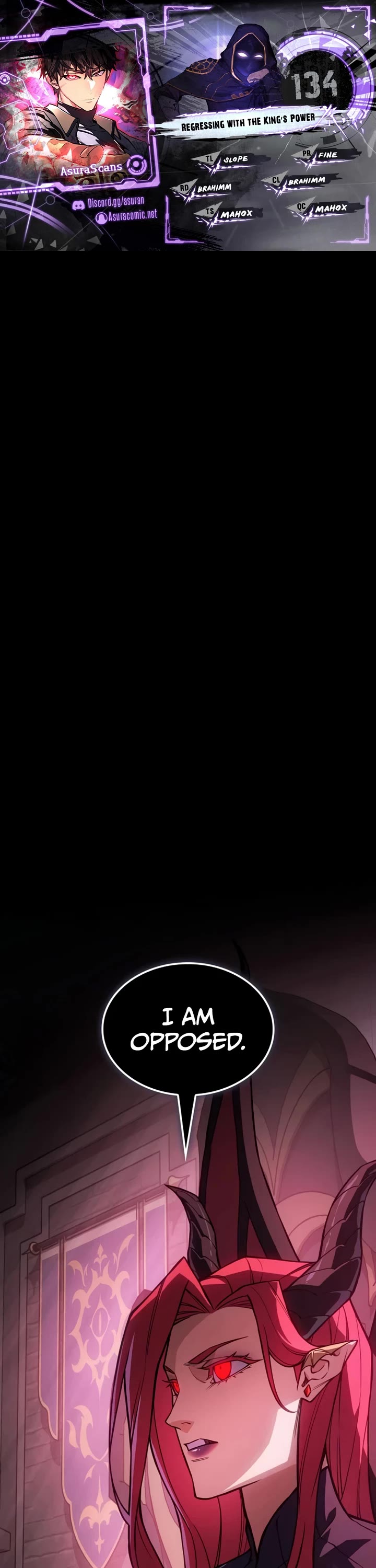 Regressing With the King's Power chapter 134 page 1