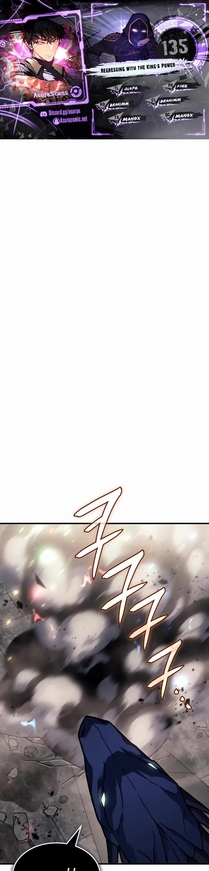 Regressing With the King's Power chapter 135 page 1