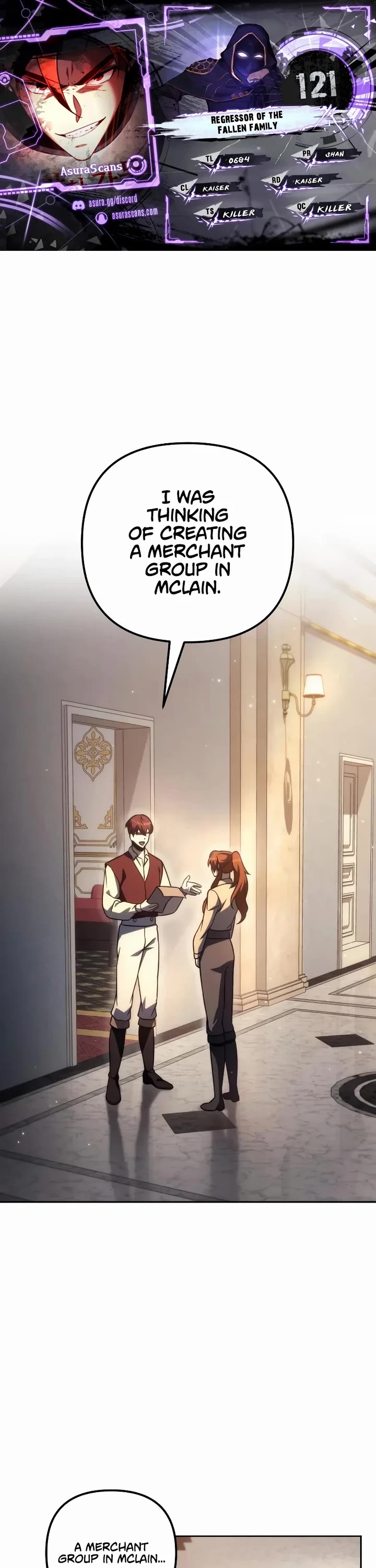 Regressor of the Fallen Family chapter 121 page 1