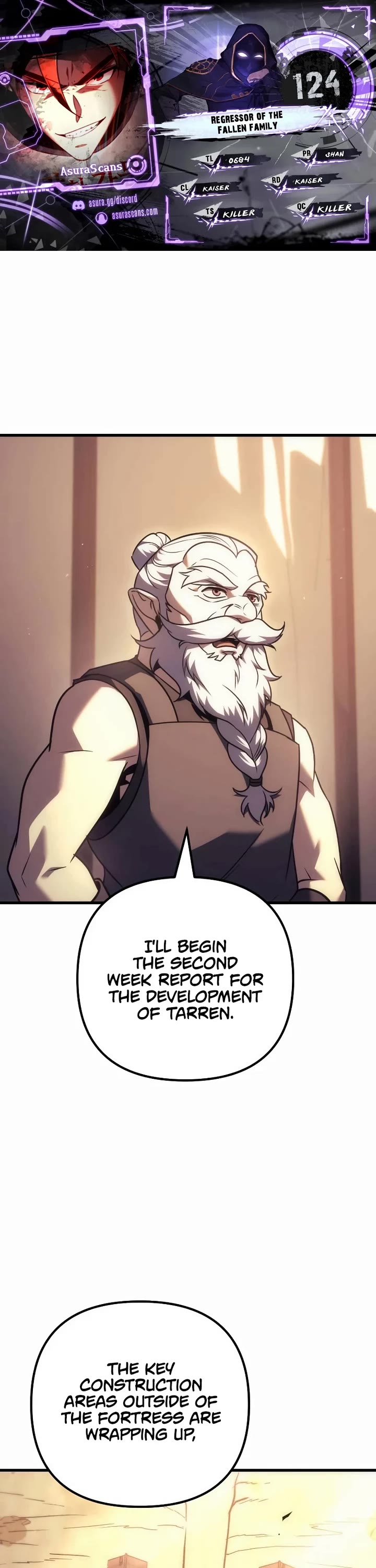 Regressor of the Fallen Family chapter 124 page 1