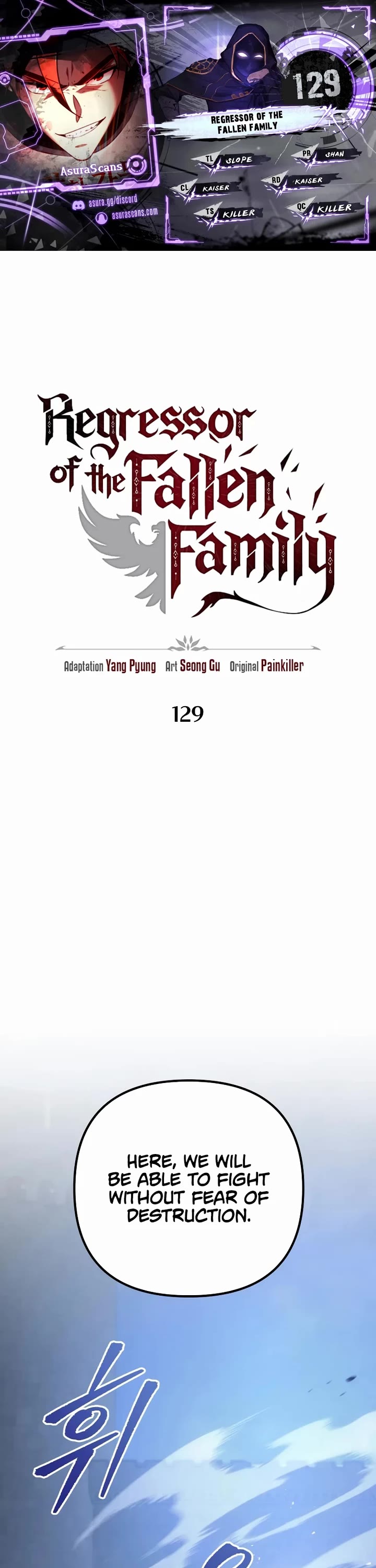 Regressor of the Fallen Family chapter 129 page 1