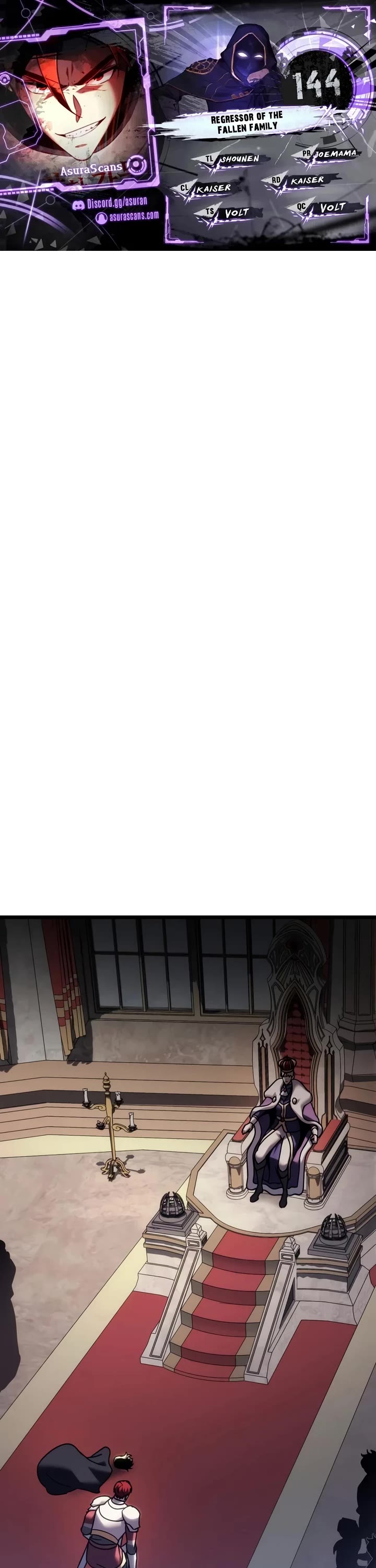Regressor of the Fallen Family chapter 144 page 1