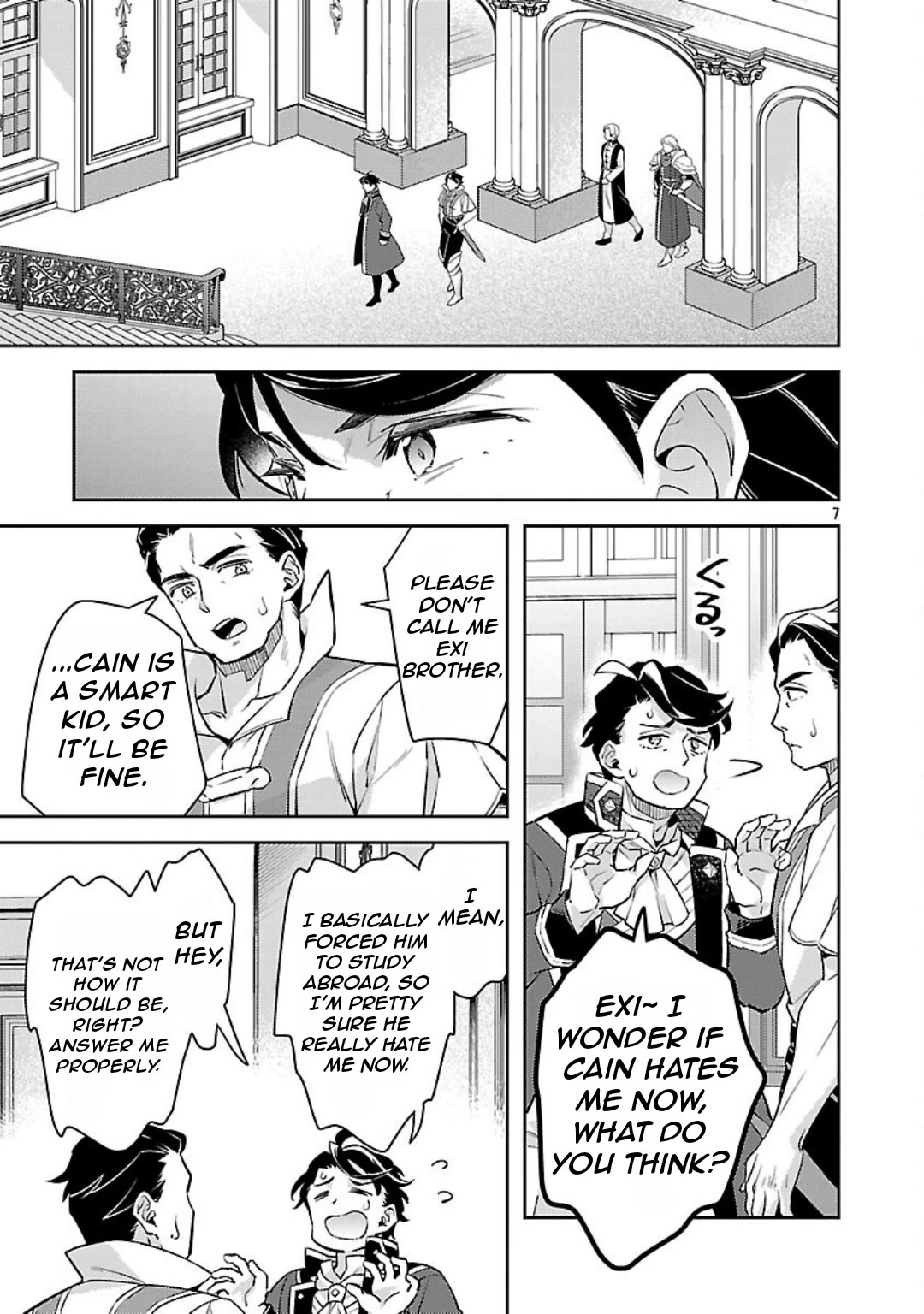 Reincarnated as a Villainess's Brother chapter 34 page 8