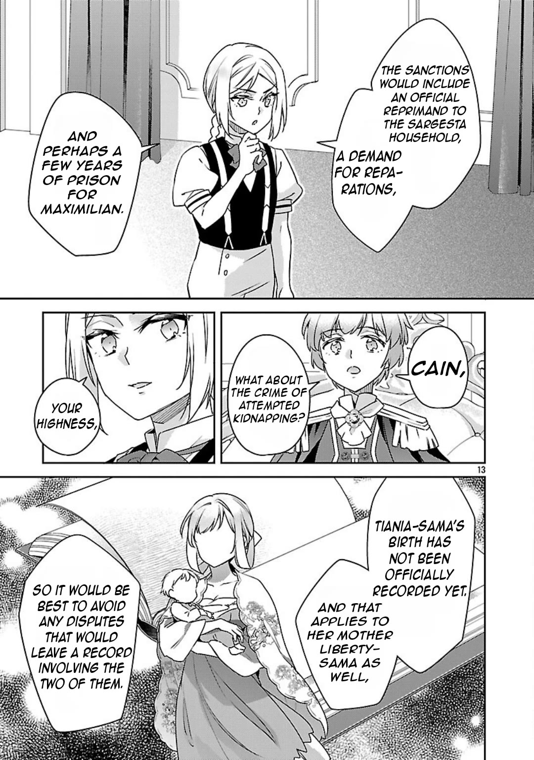 Reincarnated as a Villainess's Brother chapter 37 page 14