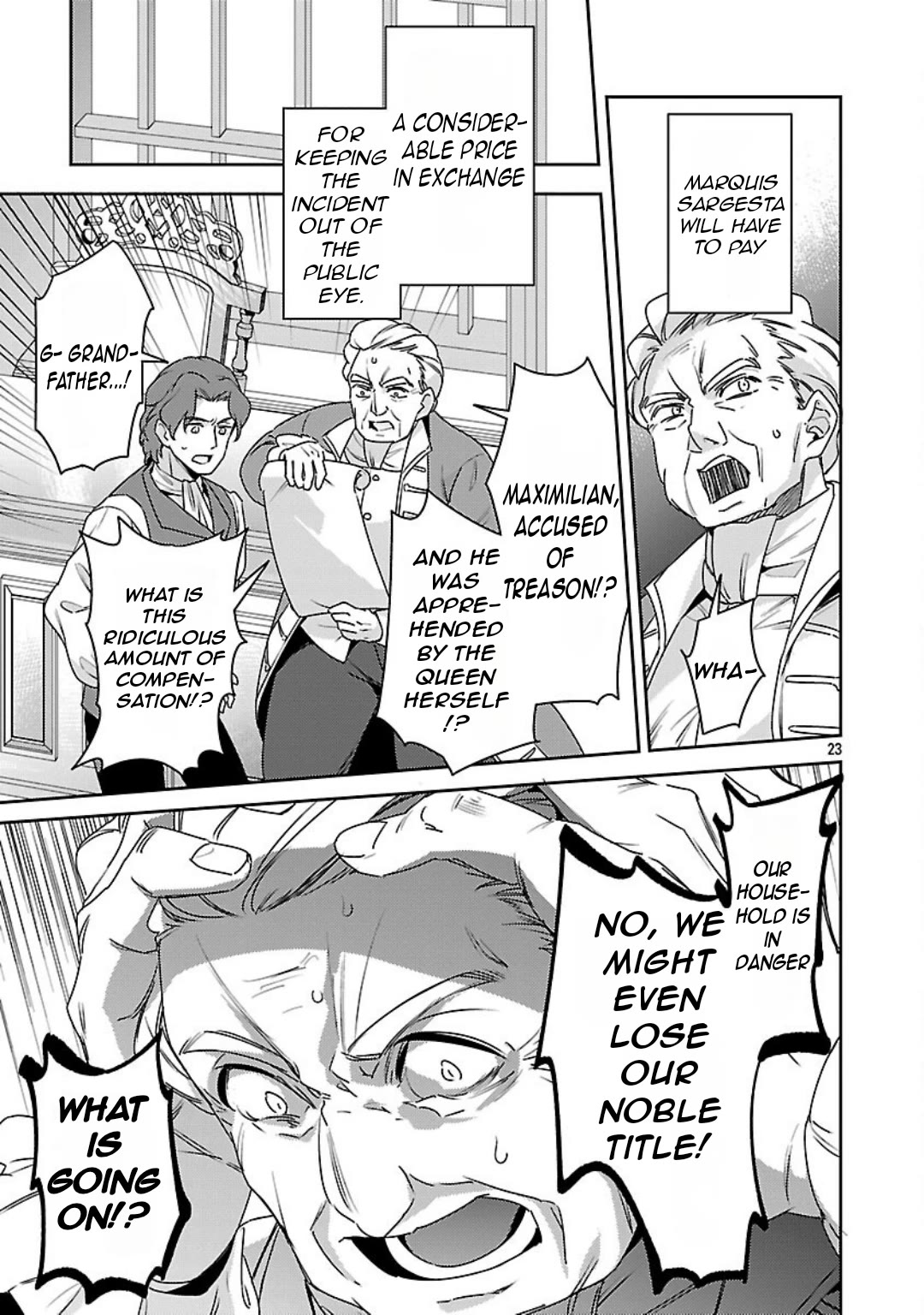 Reincarnated as a Villainess's Brother chapter 37 page 24