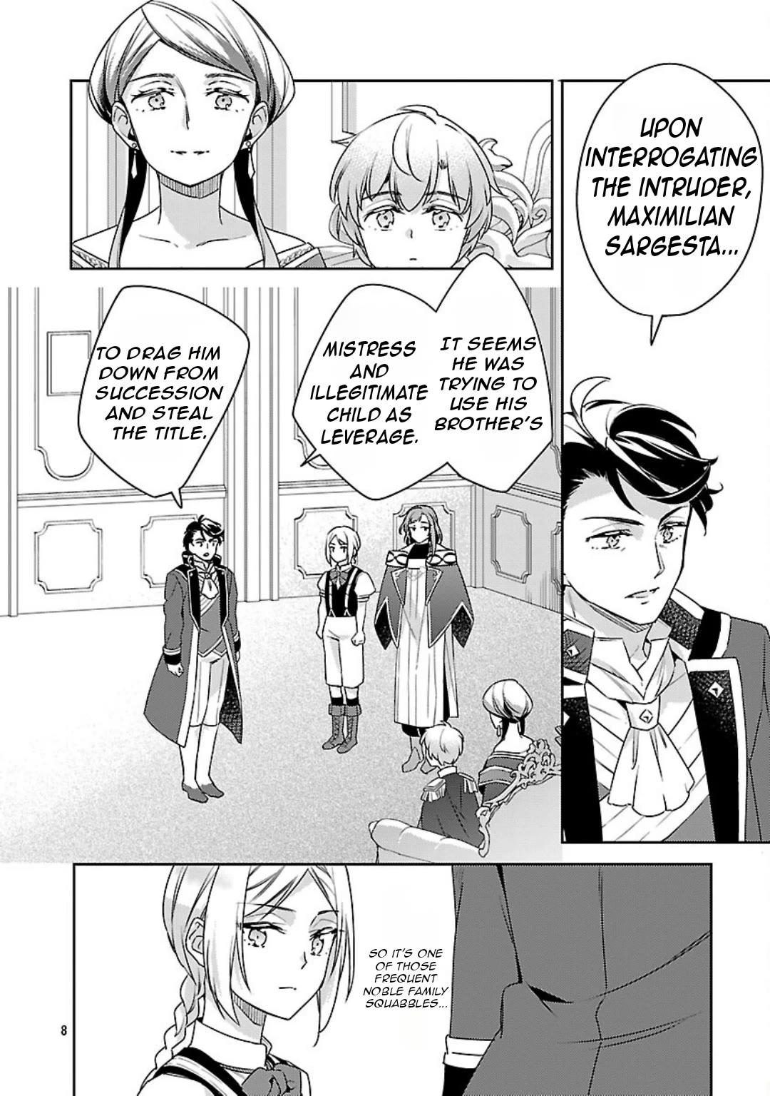 Reincarnated as a Villainess's Brother chapter 37 page 9