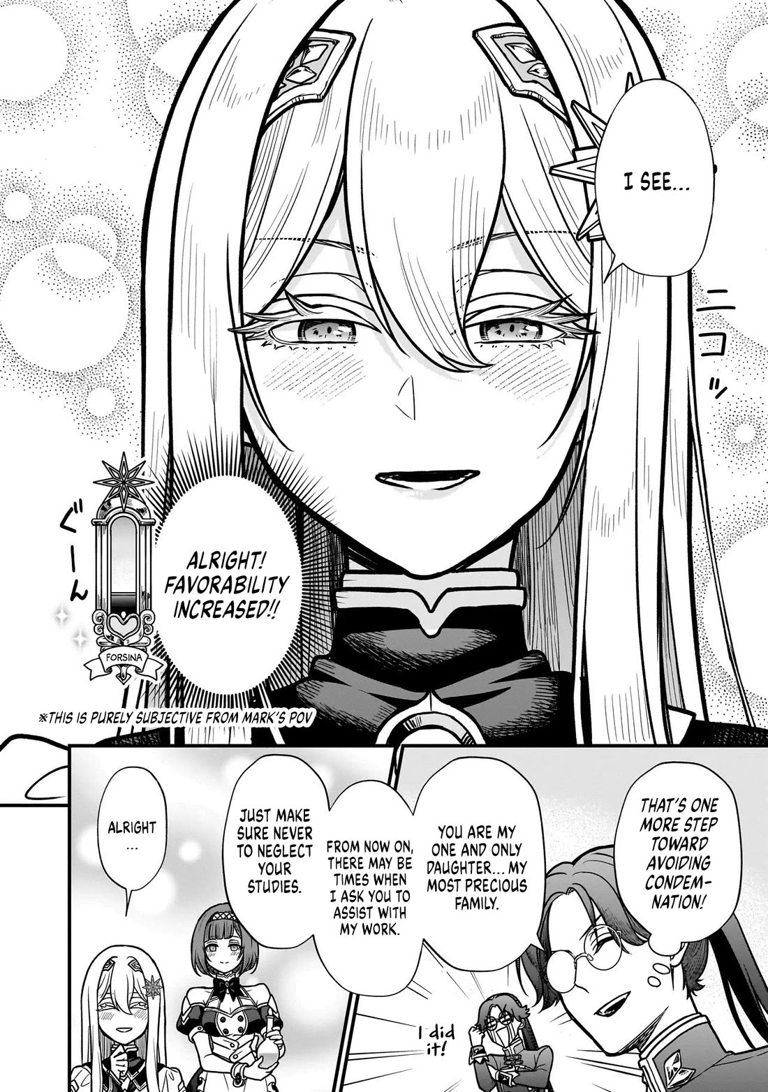Reincarnated as a Villainous Duke to Be Condemned by My Daughter chapter 1 page 29