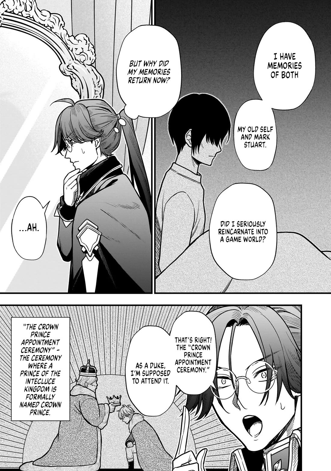 Reincarnated as a Villainous Duke to Be Condemned by My Daughter chapter 1 page 8