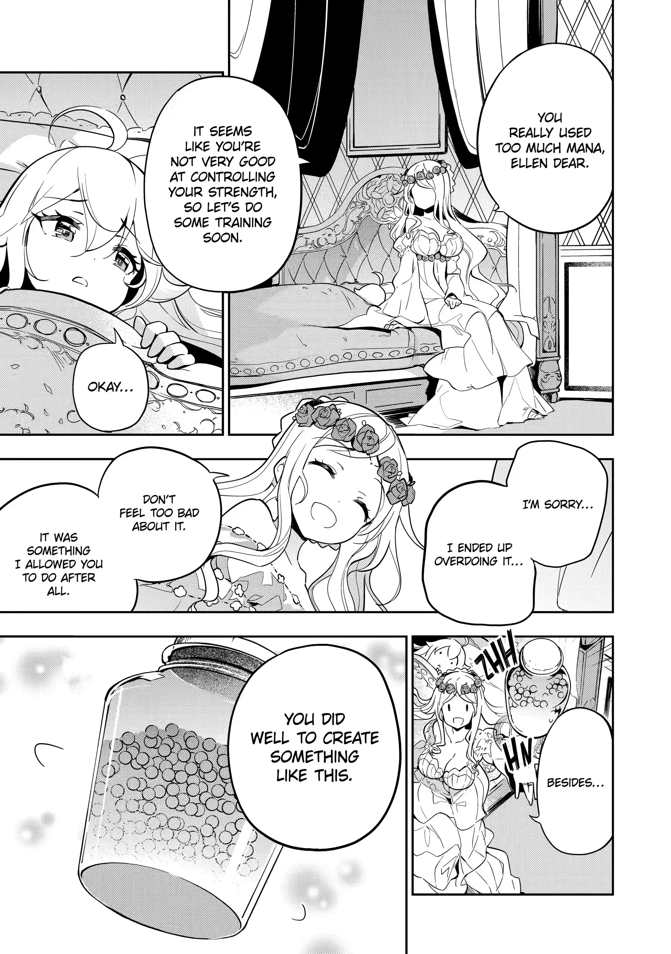 Reincarnated as the Daughter of the Legendary Hero and the Queen of Spirits (Official) chapter 22.2 page 7