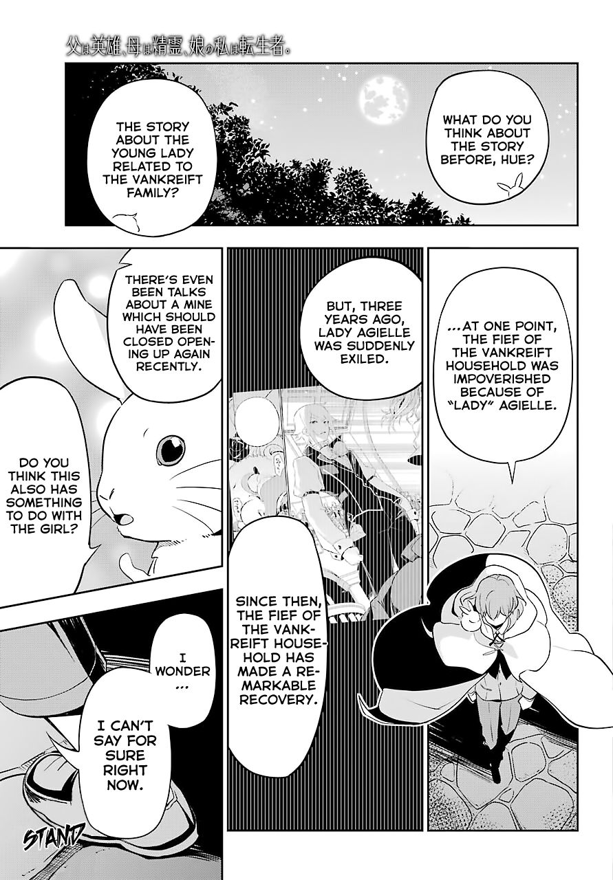 Reincarnated as the Daughter of the Legendary Hero and the Queen of Spirits (Official) chapter 24 page 26