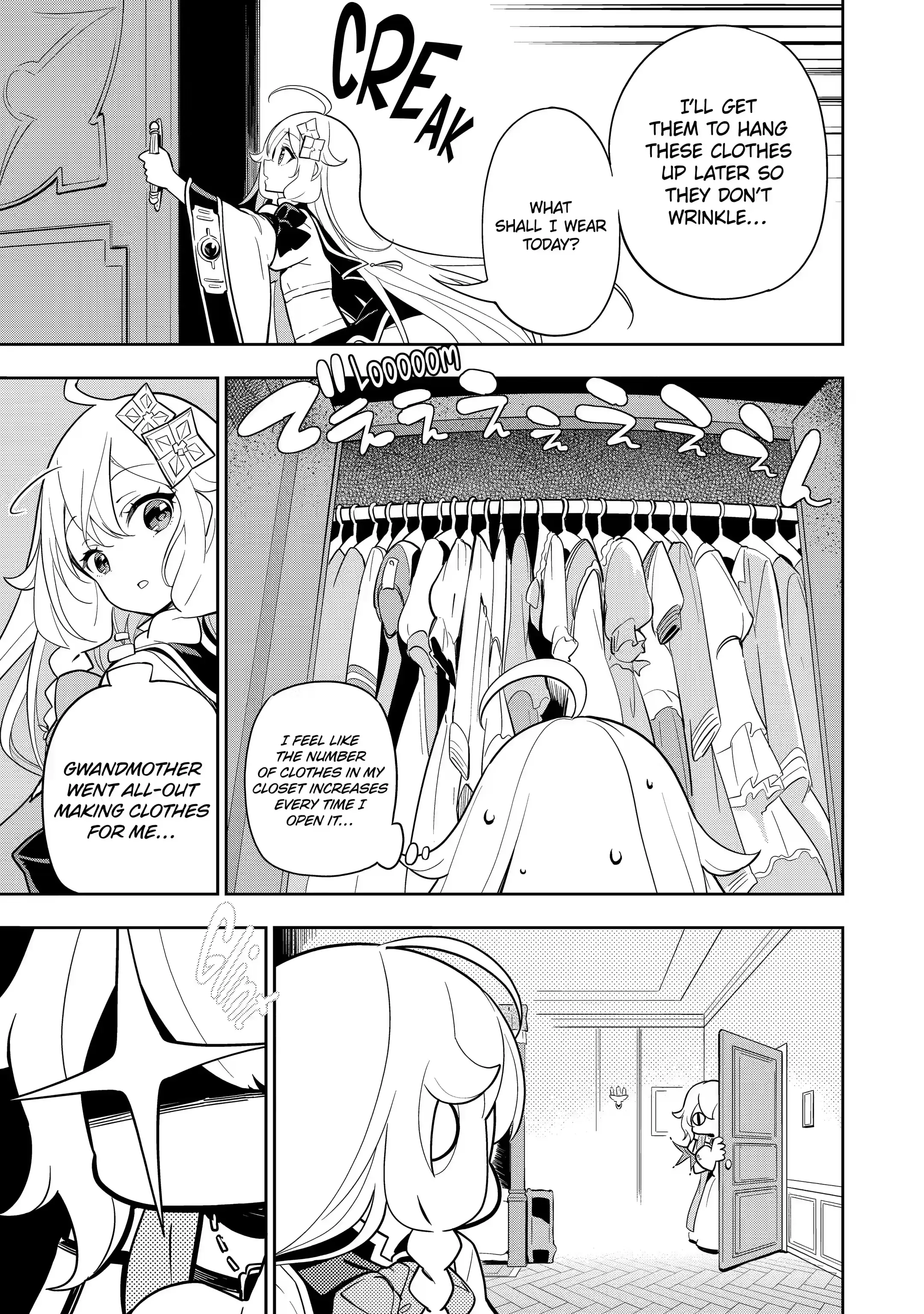 Reincarnated as the Daughter of the Legendary Hero and the Queen of Spirits (Official) chapter 33.1 page 3