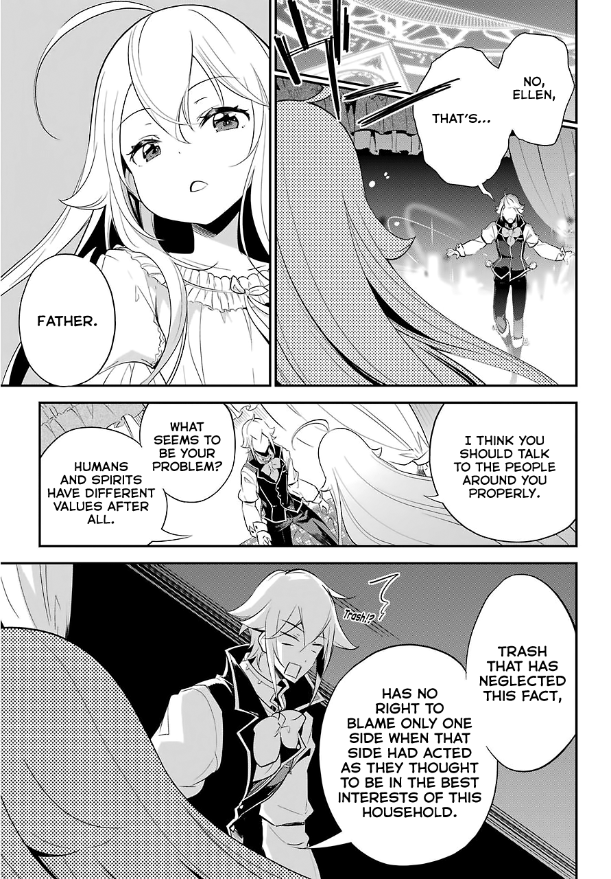 Reincarnated as the Daughter of the Legendary Hero and the Queen of Spirits (Official) chapter 9 page 21