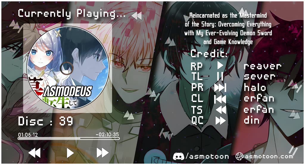 Reincarnated as the Mastermind Behind the Story chapter 39 page 1