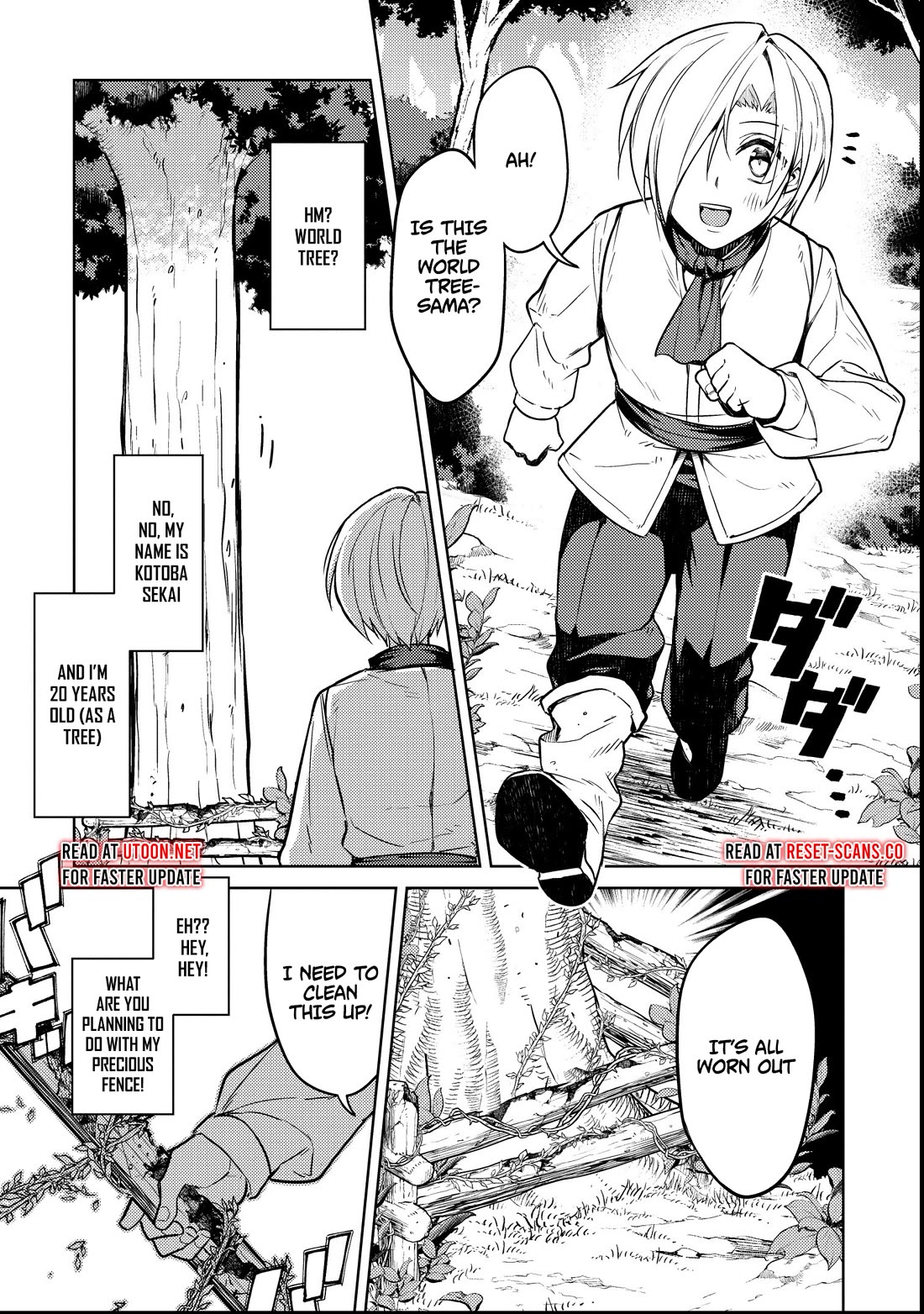 Reincarnated as the World Tree chapter 1 page 48