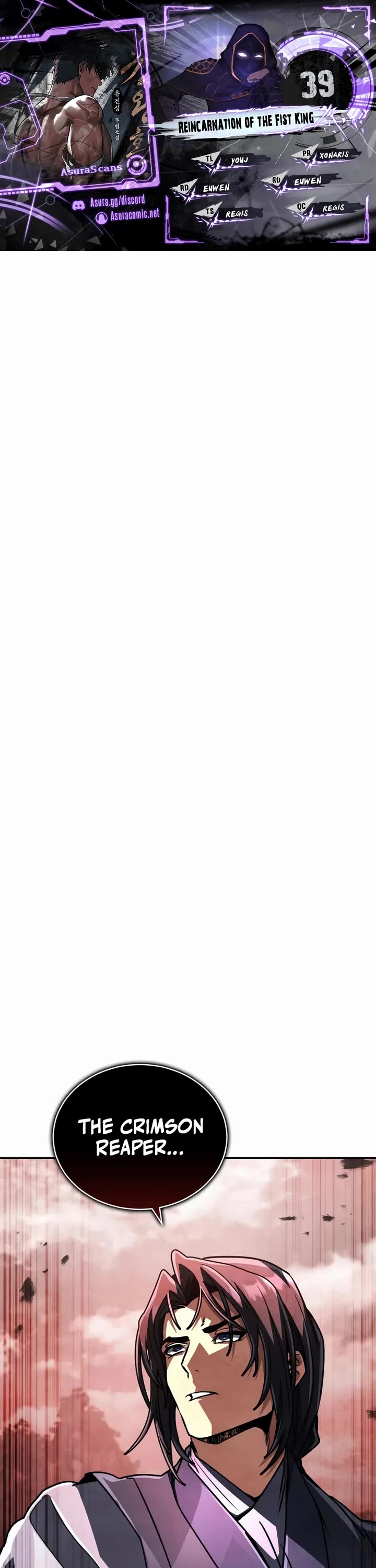 Reincarnation of the Fist King chapter 39 page 1