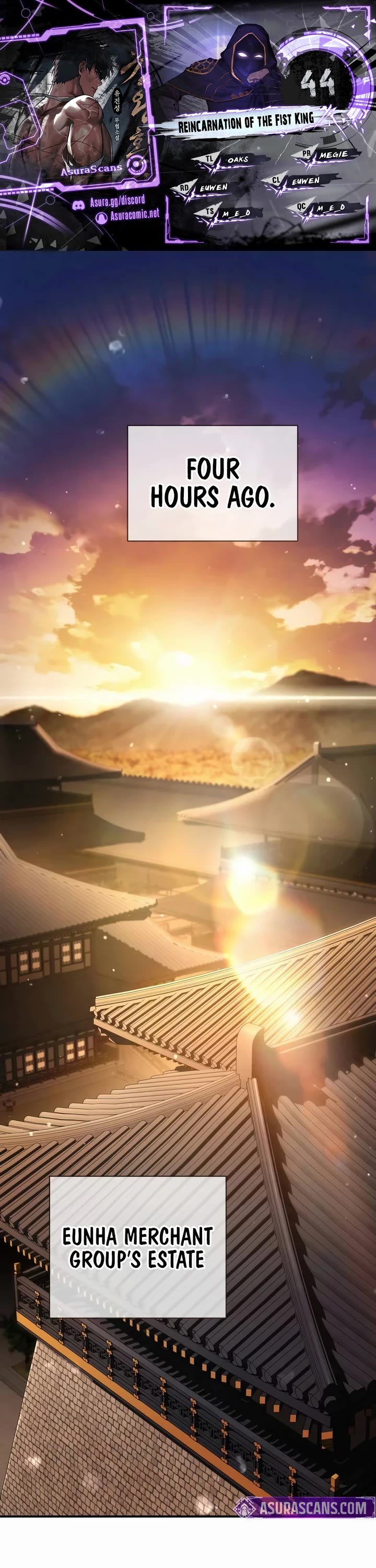 Reincarnation of the Fist King chapter 44 page 1