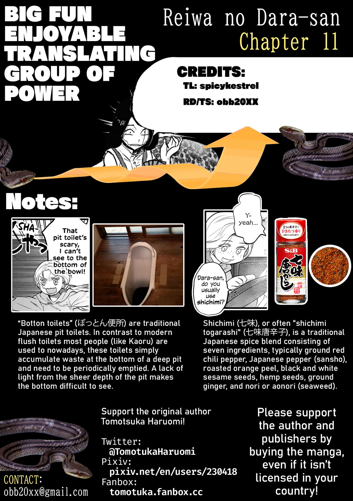 Reiwa no Dara-san chapter 11 page 22