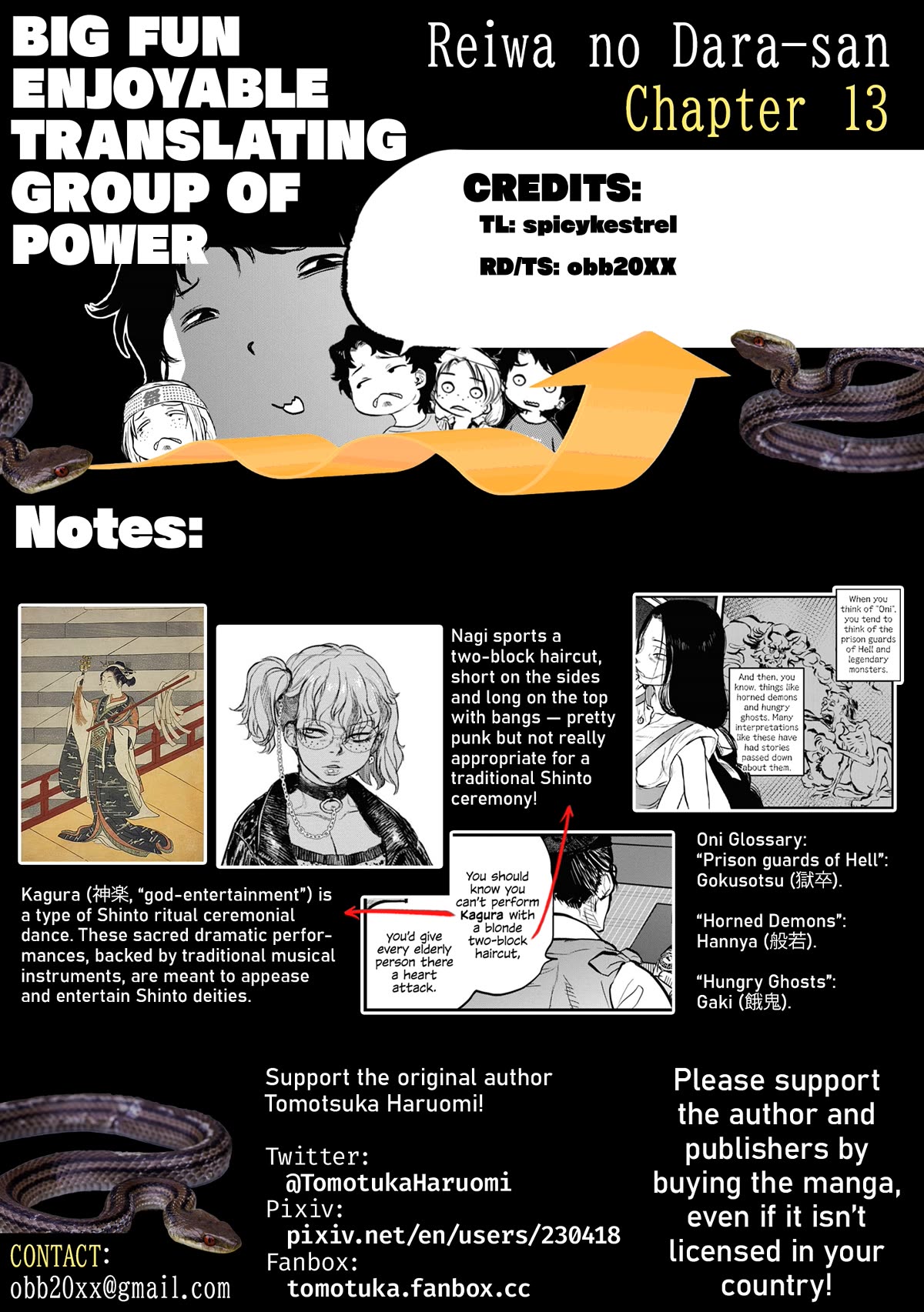 Reiwa no Dara-san chapter 13 page 21