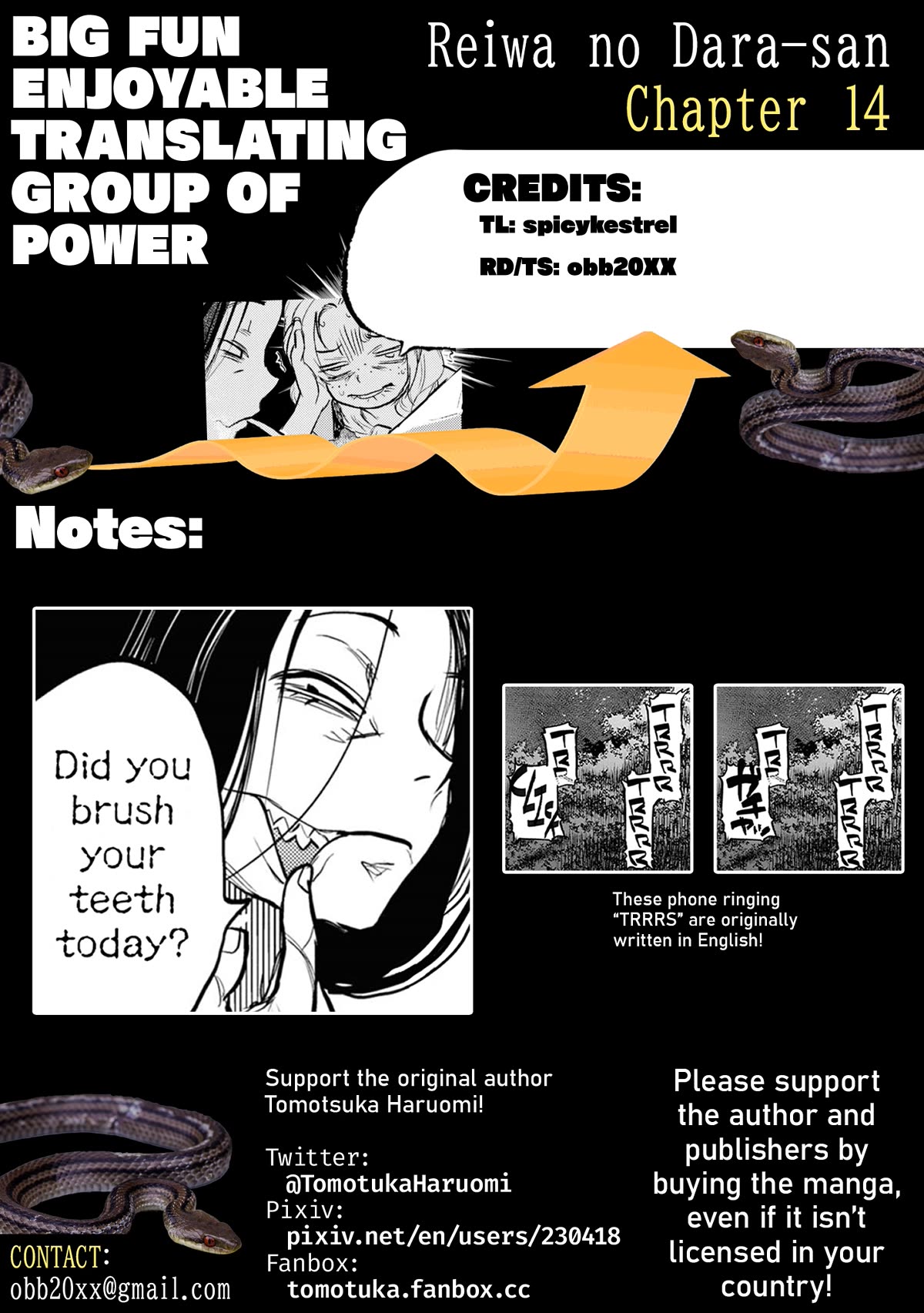 Reiwa no Dara-san chapter 14 page 28