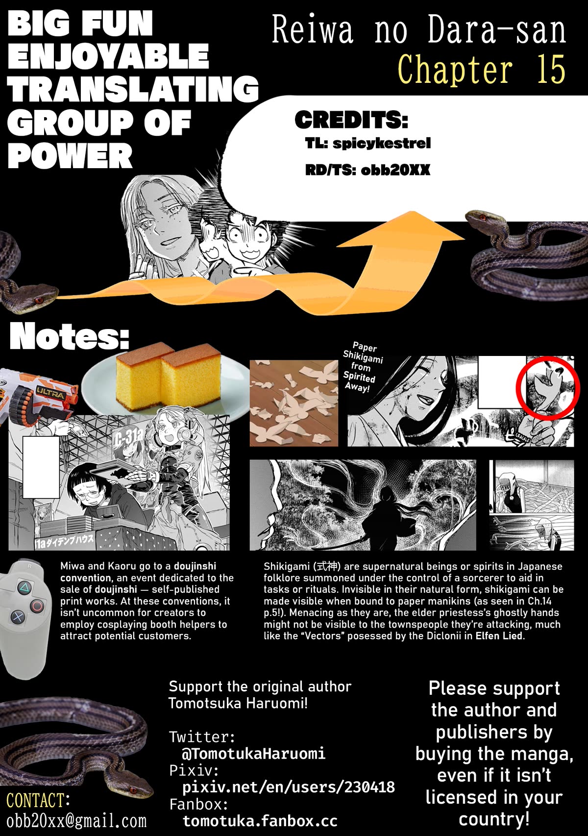 Reiwa no Dara-san chapter 15 page 19