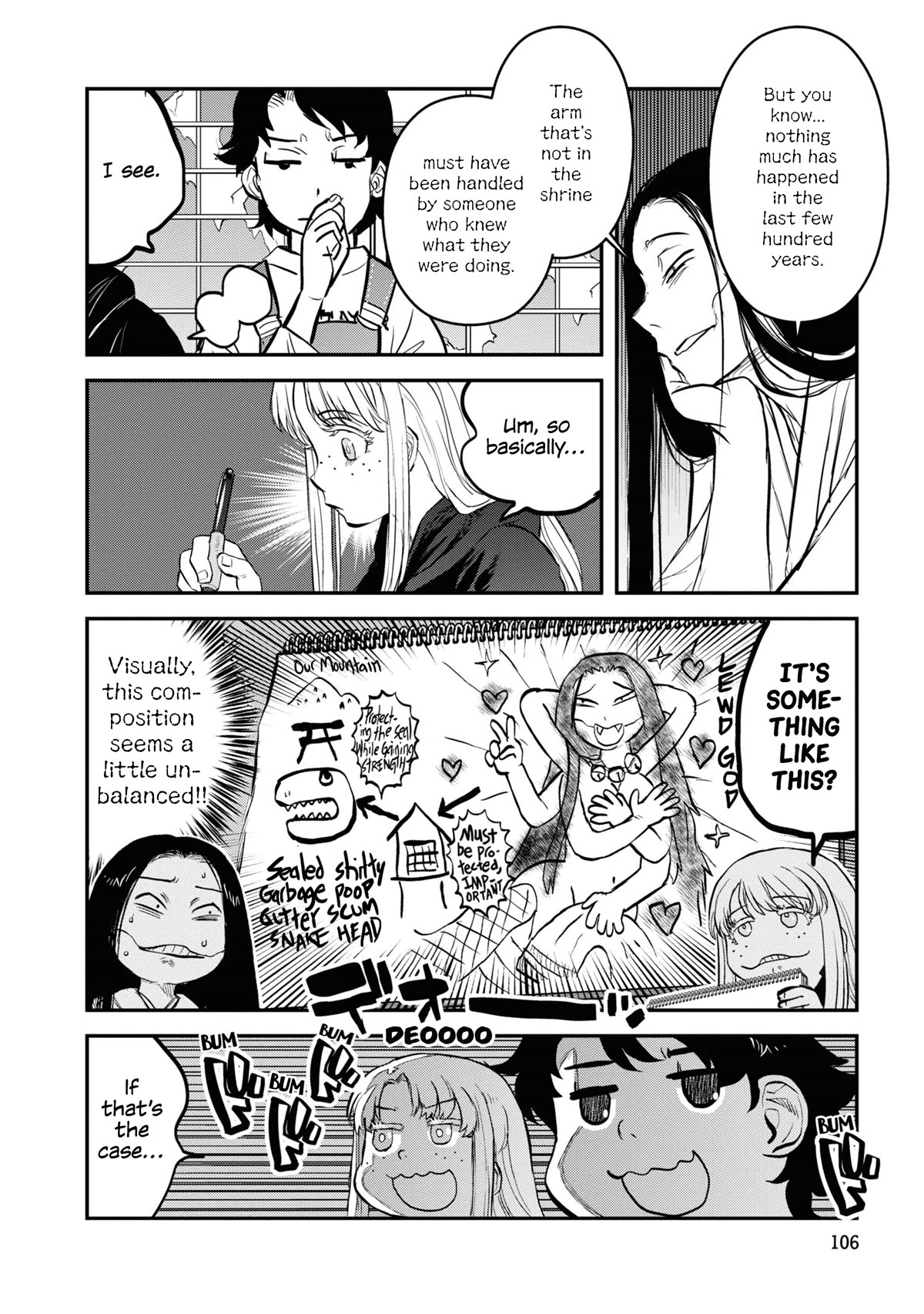 Reiwa no Dara-san chapter 22 page 14